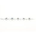 Picture of Crystal Round Shape Design Bracelet. Crystal  Color