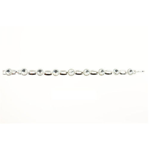 Picture of Crystal Round Shape Design Bracelet. Crystal  Color
