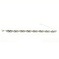 Picture of Crystal Round Shape Design Bracelet. Crystal  Color