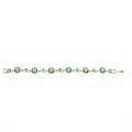 Picture of Crystal Round Shape Design Bracelet. Crystal Vitrail Medium (001 vm) Color